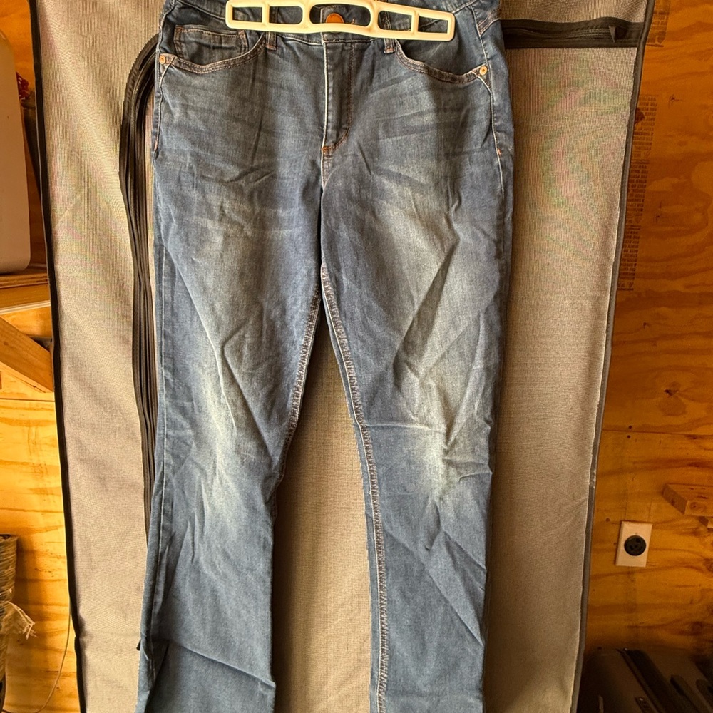 Democracy Washed Blue Slim Straight Jeans